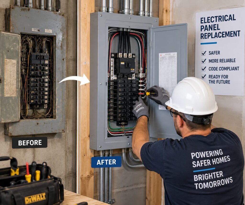 electrical panel replacement Monroe GA