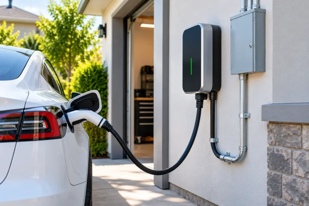 EV charger installation Monroe GA