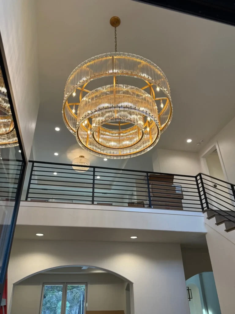 foyer-chandelier-installation-monroe-ga